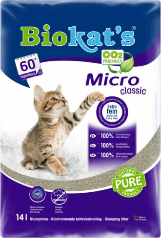 Actual product image Biokat's Micro Classic (Clumping, 14 kg)