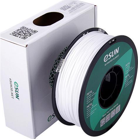 Produktbild eSUN Solid White (PETG, 1.75 mm, 1000 g, Weiss)