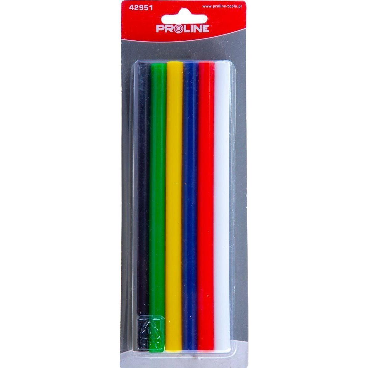 Pro-Line, Klebestift, Proline glue cartridges Glue sticks color, 8mm, 12 * 100mm pieces, card, proline