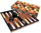 Actual product image Philos Backgammon Fourni large magnetic lock (Danish, English, French, German, Italian, 2 Players)