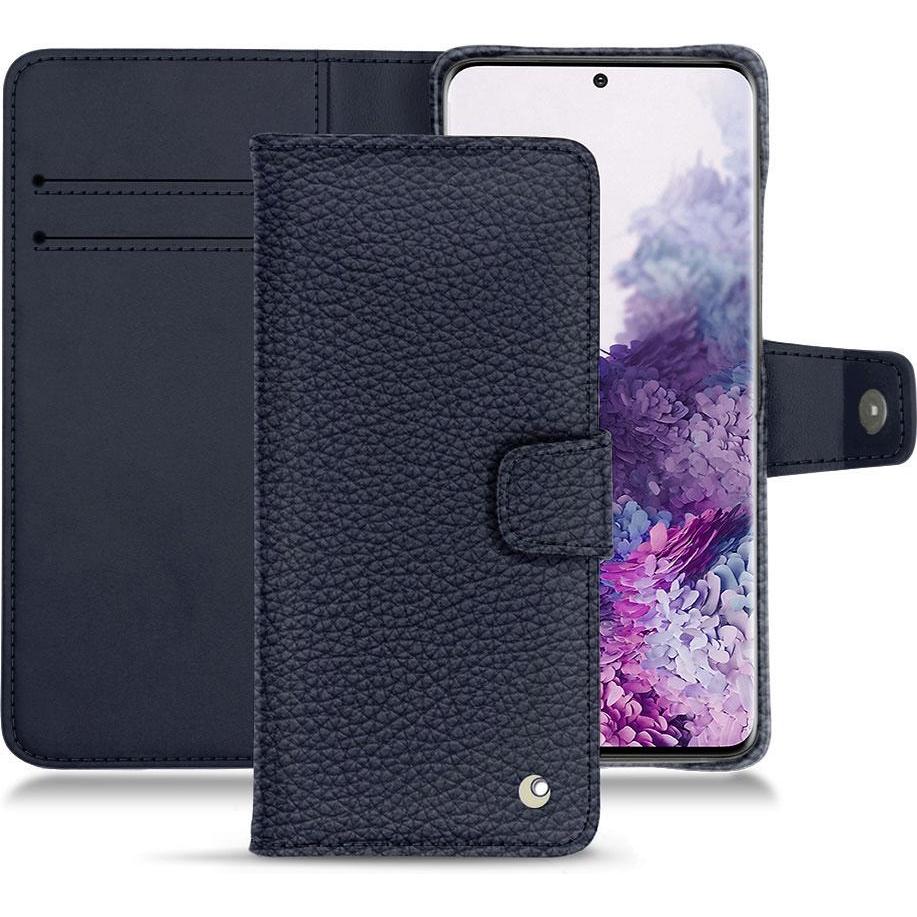 Noreve Lederschutzhülle Wallet (Samsung Galaxy S20+), Smartphone Hülle, Violett