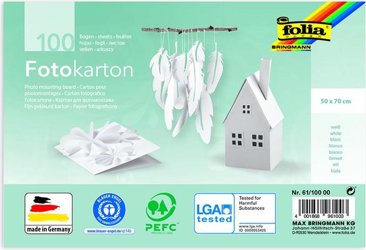 Actual product image Folia Photo cardboard 300g/m², 50x70cm (300 g/m², 100x)