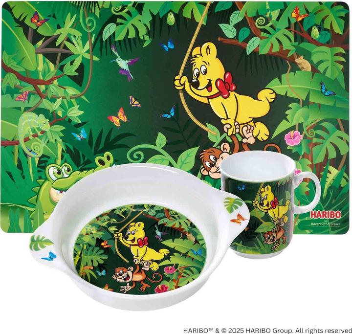 Actual product image Ritzenhoff & Breker Haribo Jungle Kindergeschirr-Set