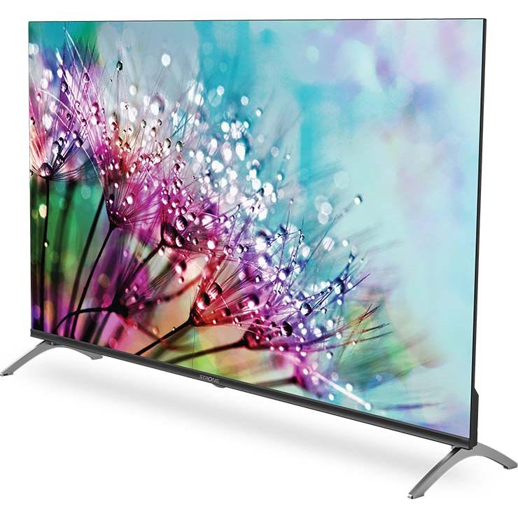 Strong SRT43UD7553 (43", 4K), TV, Silber, Grau