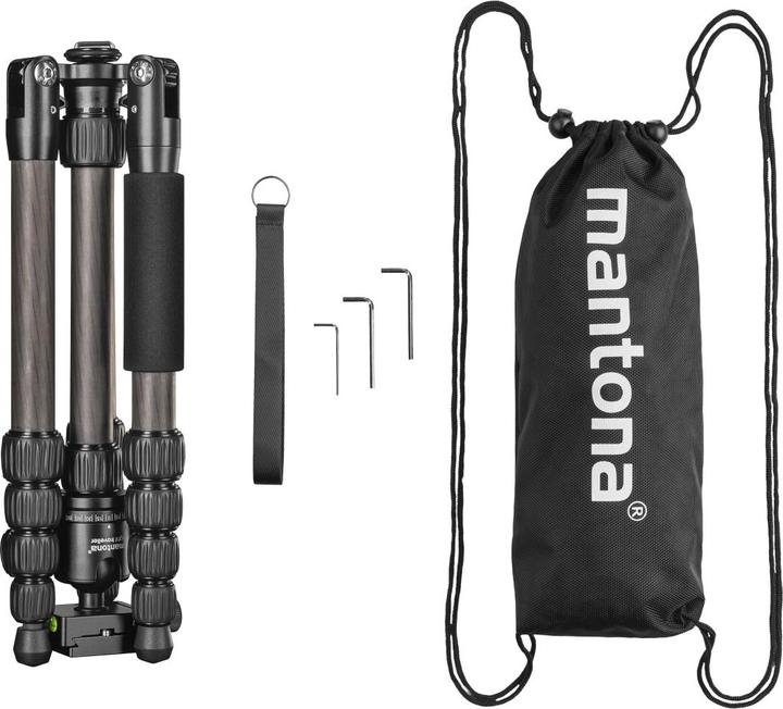 Produktbild mantona Light traveller Carbon (Carbon)