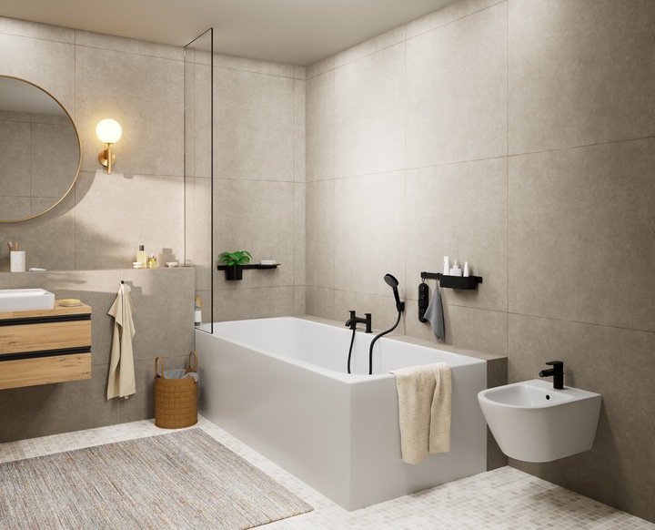 Immagine prodotto hansgrohe Vernis Blend 100 Vario (2 Tipi di raggi, 15.20 l/min)