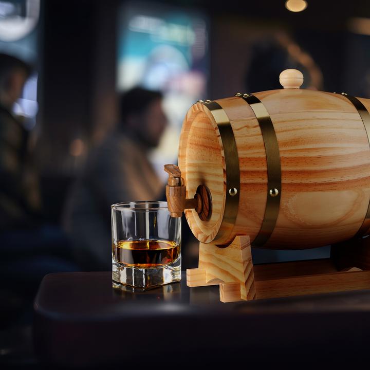 Image du produit Relaxdays Tonneau d'alcool