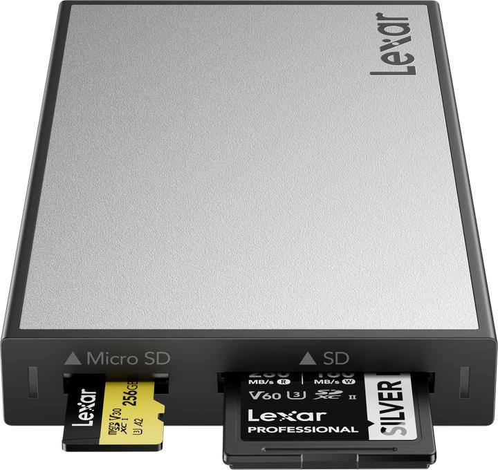 Produktbild Lexar PRO Workflow SD/microSD Reader (USB 3.2 Gen 2)