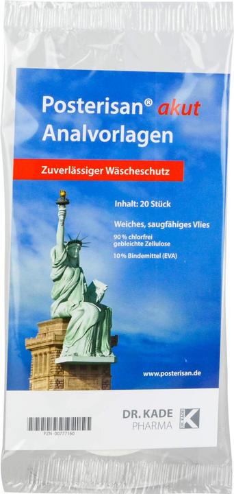 Dr. Kade Pharma DR. KADE Analvorlagen, 20 St. Vorlagen