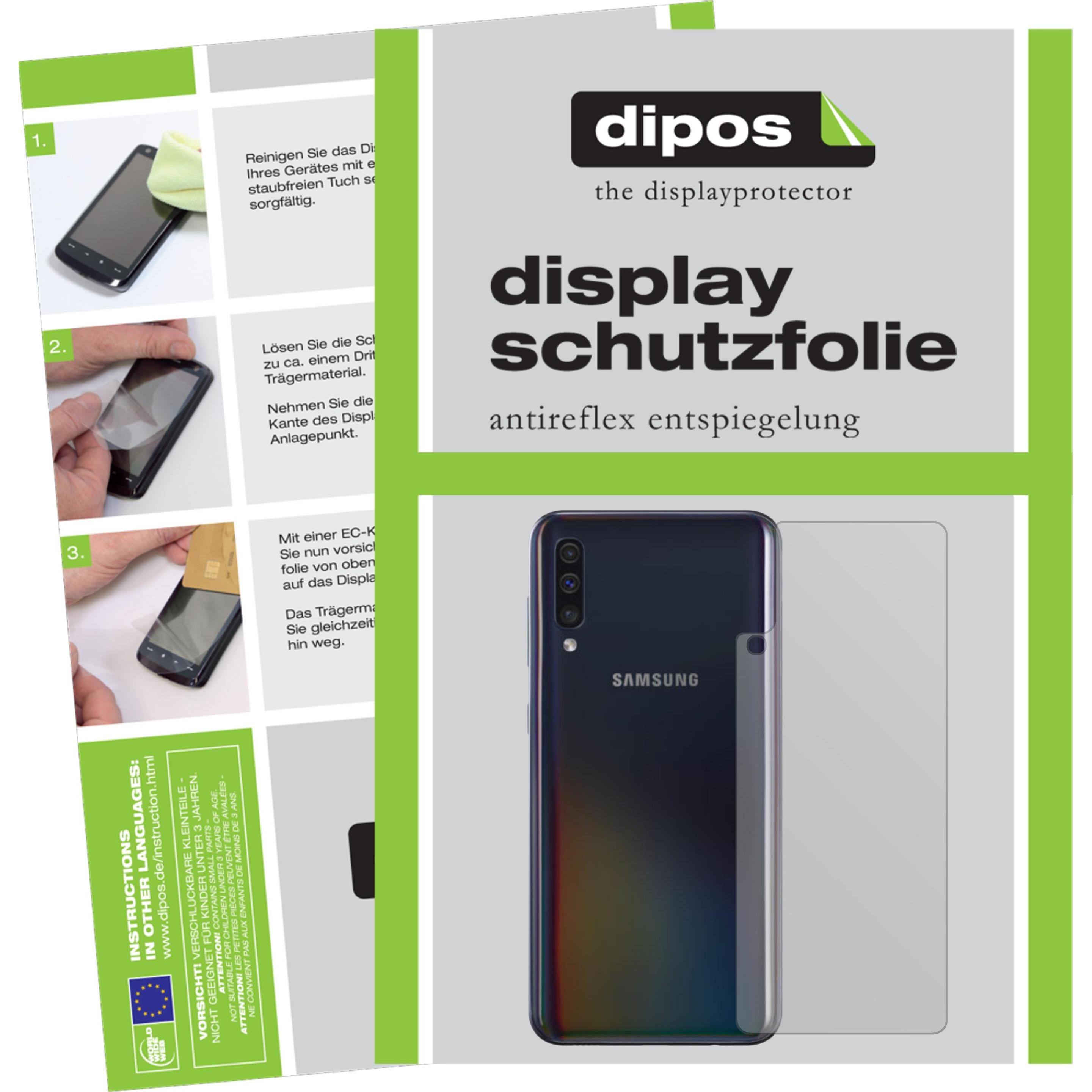 Dipos Displayschutzfolie Antireflex (1 Stück, Samsung Galaxy A40), Smartphone Schutzfolie, Transparent