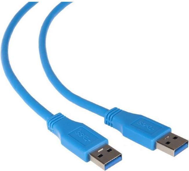 Actual product image Maclean MCTV-583 - USB 3.0 cable, AM-AM, plug-to-plug, 3m (3 m, USB 3.0)