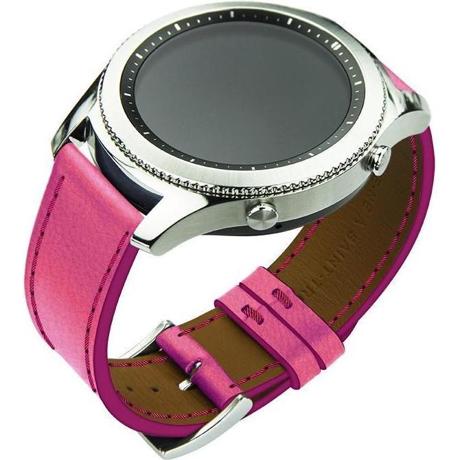 Noreve Lederarmband (22 mm, Cuir, Diverse), Uhrenarmband, Rosa