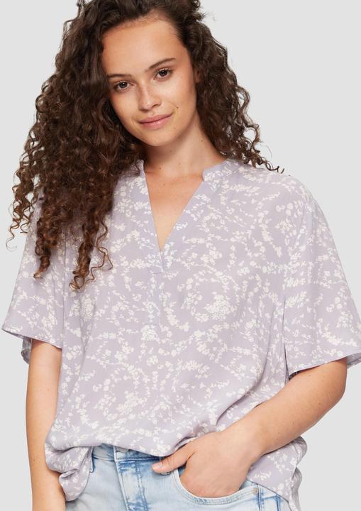 Immagine prodotto s.Oliver Bluse Gemusterte Tunikabluse aus Viskose (46)