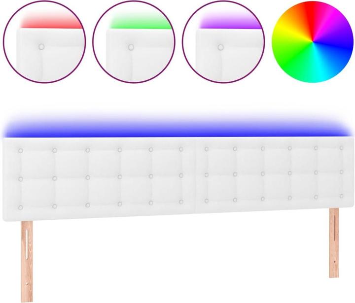 Produktbild vidaXL LED Kopfteil (180 x 5 x 88 cm)