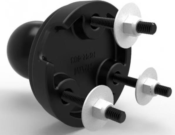 Image du produit RAM Mounts Passe-câbles pour supports boule D