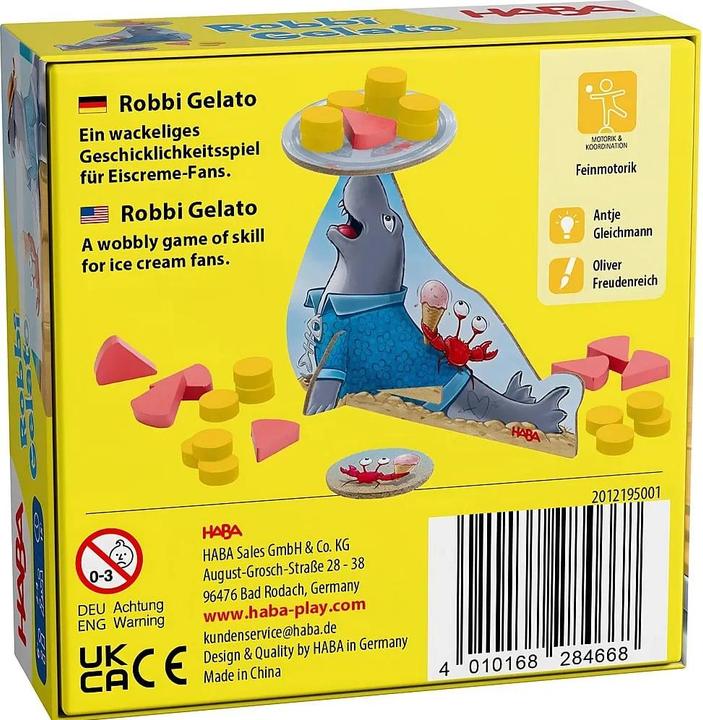 Produktbild Haba Robbi Gelato (Deutsch, Englisch, 2 - 4 Spieler)