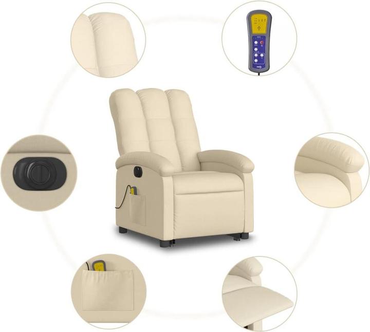 Image du produit vidaXL Massagesessel mit Aufstehhilfe