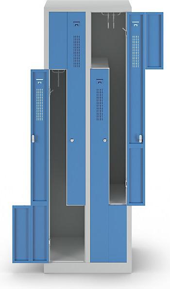 Produktbild eurokraft basic Z-Schrank (59 cm, 180 cm)