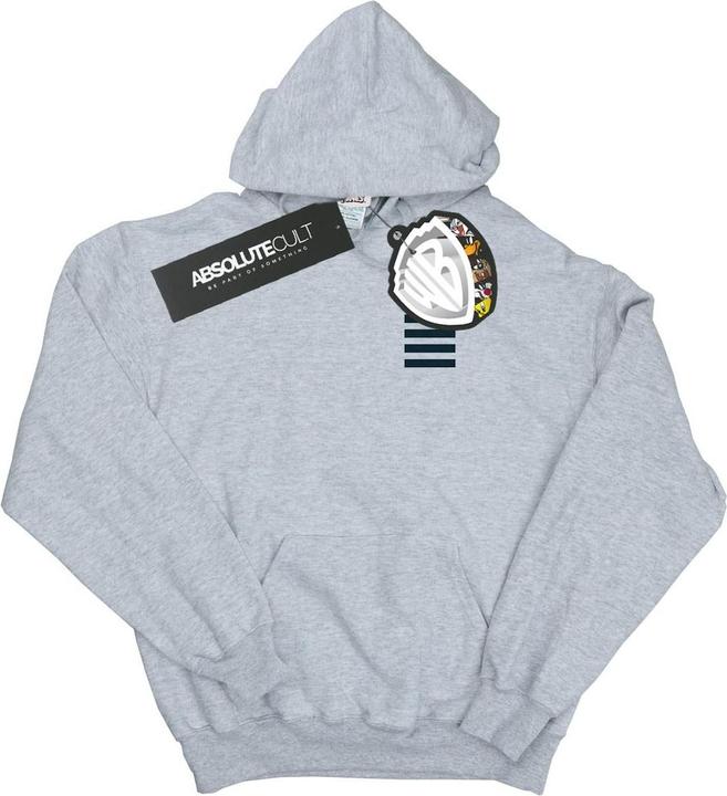 Produktbild Looney Tunes Taz Stripes Faux Pocket Kapuzenpullover (S)