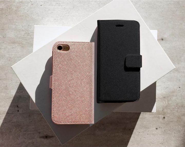 Immagine prodotto Mobiparts Saffiano Wallet Case Samsung Galaxy A6 Plus (2018) Pink (Nokia X6 2018)
