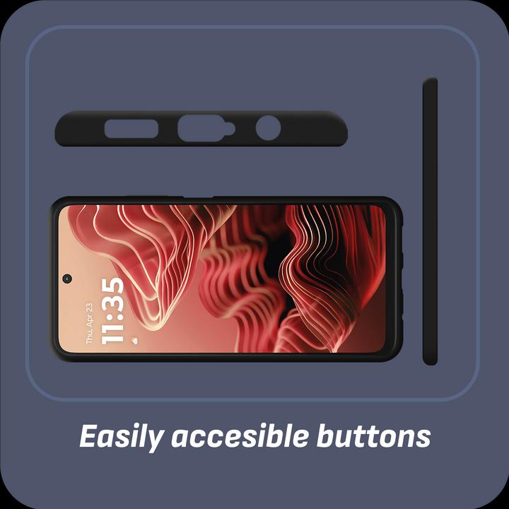 Actual product image Cazy Soft TPU protective cover (Motorola Moto G35)