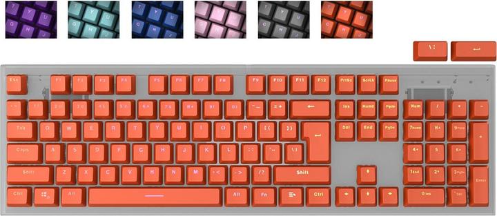 Produktbild Genesis NAG-2006 Lead 300 Keycaps, US, Orange