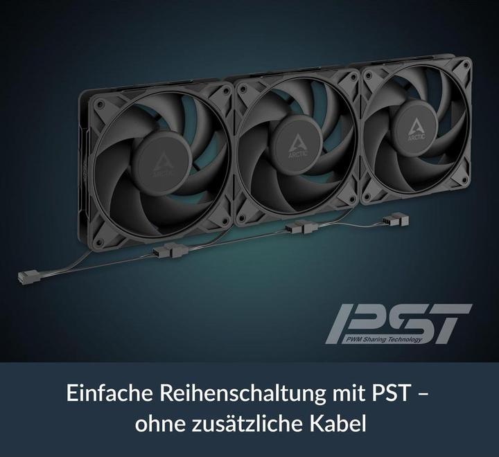 Actual product image Arctic P12 Pro PST 5-pack (120 mm, 5x)
