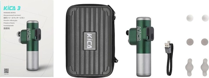 Actual product image FeiYu Tech 3 vibrating massager green