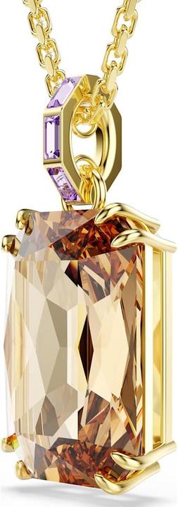 Produktbild Swarovski Millenia Halskette Oktagon Schliff Karamell Goldlegierungsschicht (Swarovski Metall)