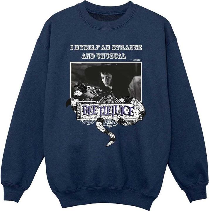 Produktbild Beetlejuice Strange And Unusual Sweatshirt Mädchen (140, 146)