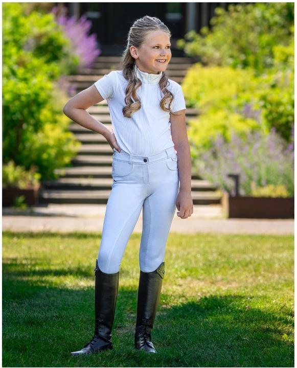 Produktbild Qhp Reithose Djune Junior Vollbesatz (164)