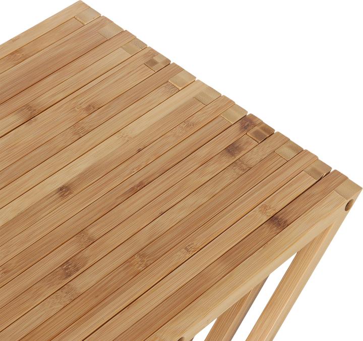 Produktbild Relaxdays GmbH Pflanzenhocker klappbar Bambus