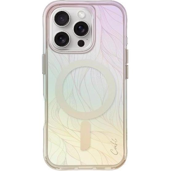 Uniq etui Coehl Willow iPhone 16 Pro Max 6.9" Magnetic Charging opal/iridescent (Apple iPhone 16 Pro Max), Smartphone Hü...