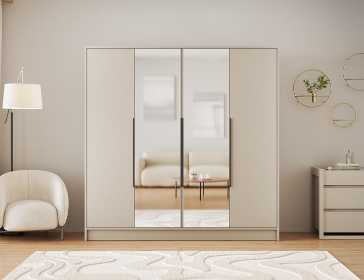 Produktbild ADRK Furniture Lunara 200 Drehtürenschrank (200 x 51 x 200 cm)