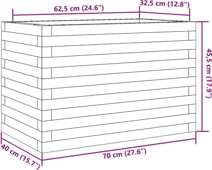 Immagine prodotto vidaXL Pflanzgefäss