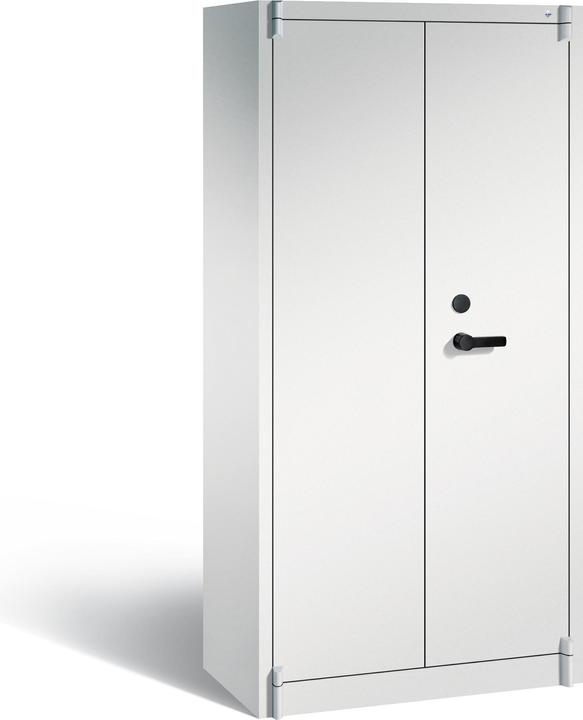Produktbild C+P Stahlschrank, feuergeschützt (93 x 50 x 195 cm)