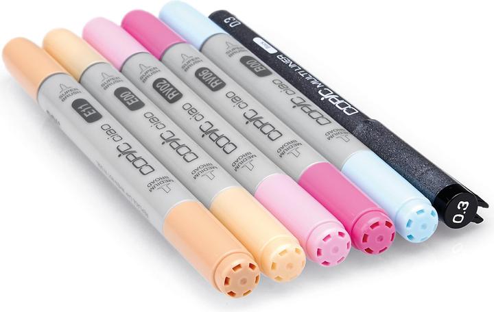 Actual product image Copic Manga 7 (Grey, 3 mm, 5 x)