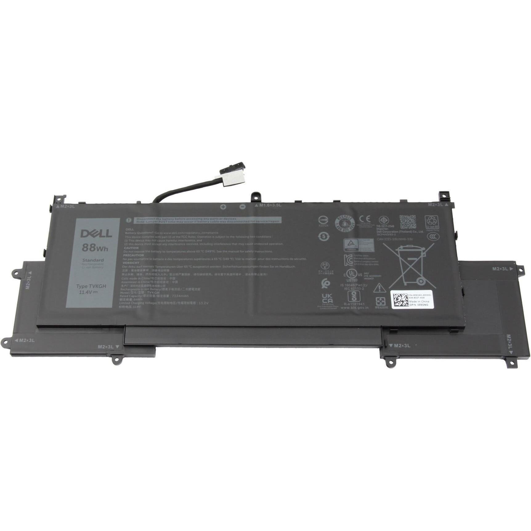 Dell Tvkgh (6 Zellen, 7330 mAh), Notebook Akku