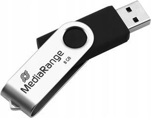 Image du produit MediaRange Memory Drive 2.0 Swivel (8 Go, USB-A)