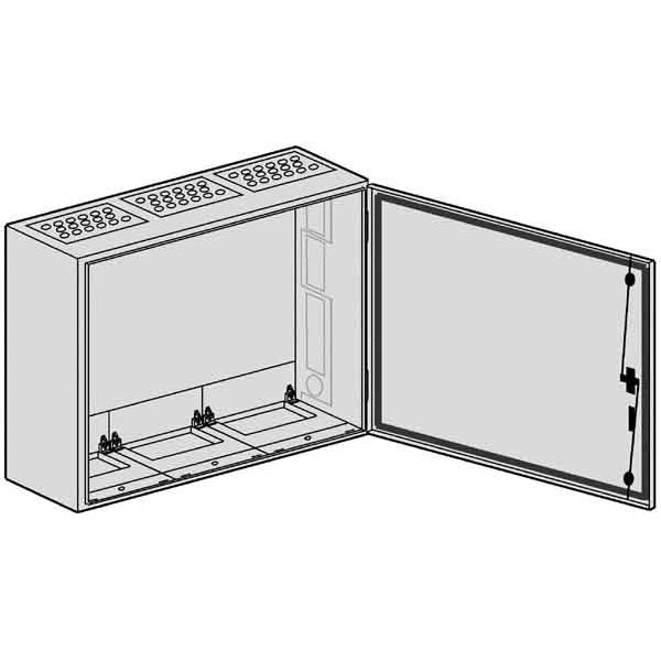 ABN, Verteilerschrank Zubehör, SP34 System-GehÃ¤use IP54 schutzis.800x650mm