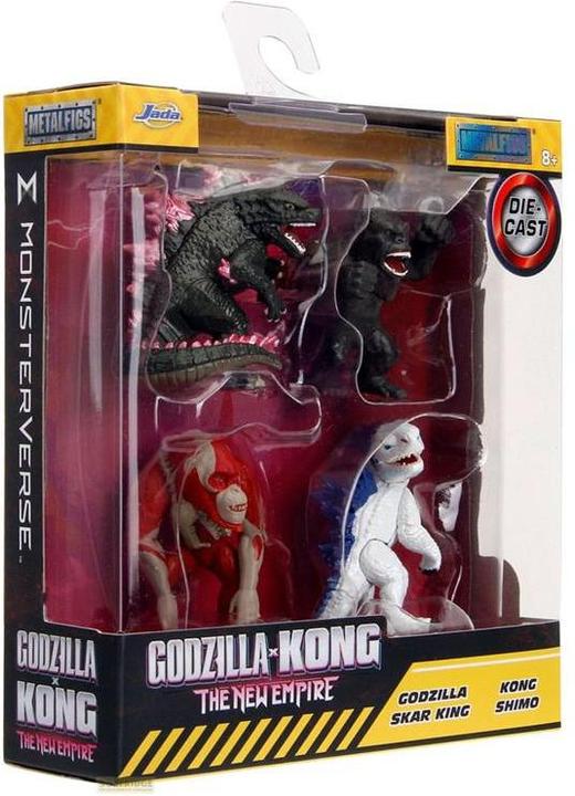 Image du produit Jada Godzilla 4-Pack Figures 2.5", vague 1