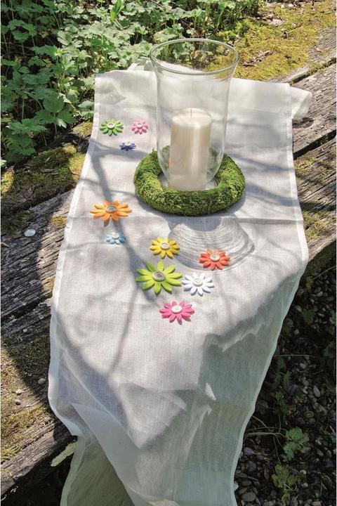 Image du produit Glorex Fleurs en feutre multicolores