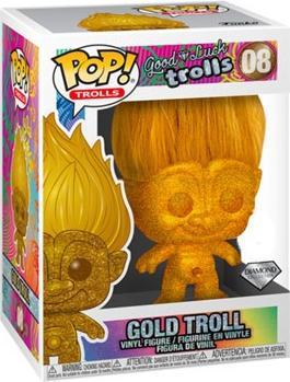 Immagine prodotto Funko Pop Diamond Good Luck Trolls Gold Troll Doll Edizione Limitata