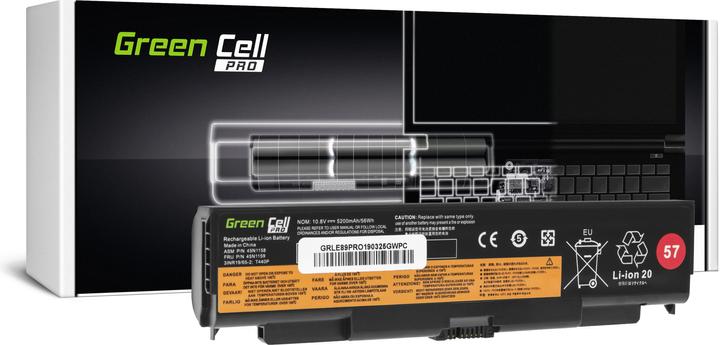 Produktbild GreenCell PRO Laptop Battery for Lenovo ThinkPad440 540 541 - 11.1V - 5200mAh (6 Zellen, 5200 mAh)