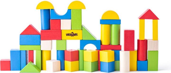 Produktbild Woody Wooden blocks 50 vnt. Bucket Sorter