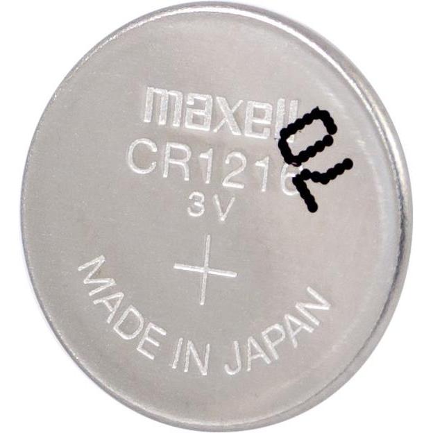 Thumbnail - Maxell Knopfzelle CR1216 1 Stück (1 Stk., CR1216, 25 mAh), Batterien + Akkus