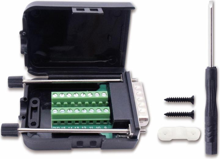 Quadrios 2010C252 D-SUB Buchse Polzahl (num): 15 Schrauben 1 Set