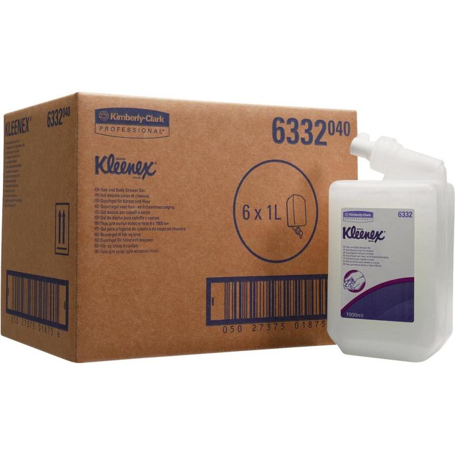 Kleenex Shampoo Typbezeichnung des Duftes: blumig Inhalt: 1.000 ml (1000 ml) (6332)