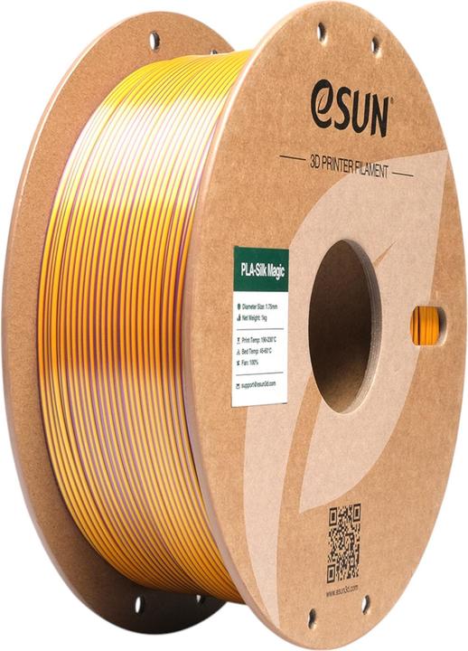 Productafbeelding eSUN EPLA-SILK MAGIC 1,75mm PURPLE GOLD 1kg (PLA, 1.75 mm, 1000 g, Veelkleurig)