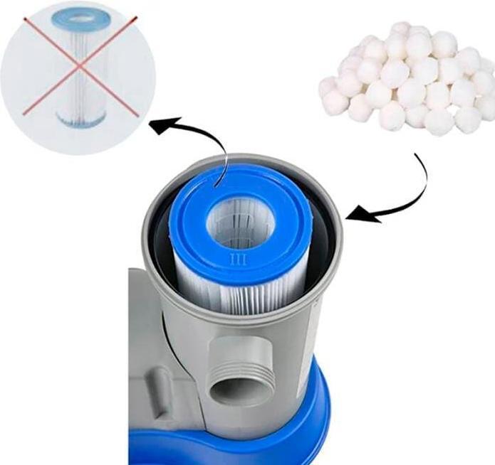 Actual product image Exit Polysphere filter filling for sand filters